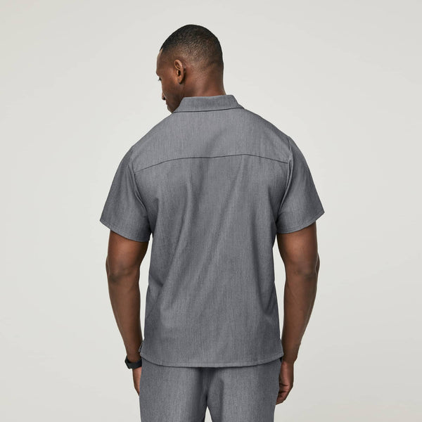 Men's Graphite Lima - Short-Sleeve ScrubPolo™