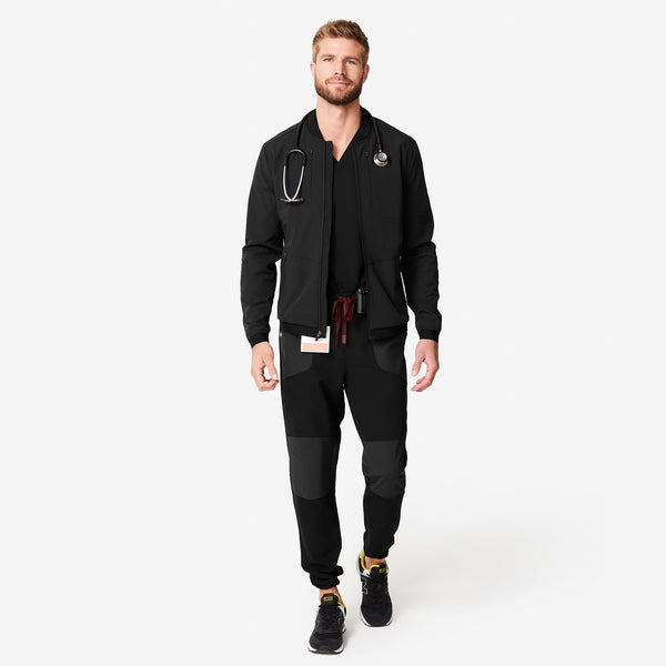 Men's Black Mickey Mouse Softshell Jacket