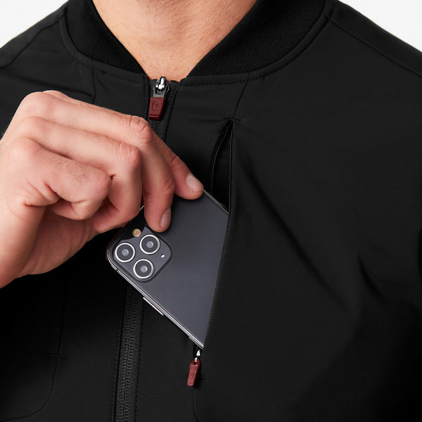 Men's Black Mickey Mouse Softshell Jacket