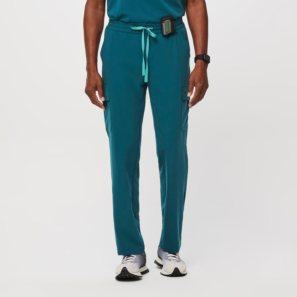 Men's Caribbean Blue Classic Namiro - Tall Cargo Scrub Pant