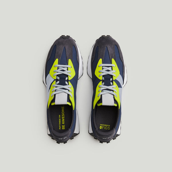 Men's Charcoal FIGS | New Balance 327