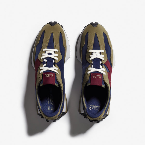 Men's Olive FIGS | New Balance 327