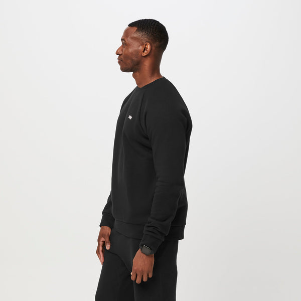 Men's Black Off-Shift™ - Crewneck Sweatshirt
