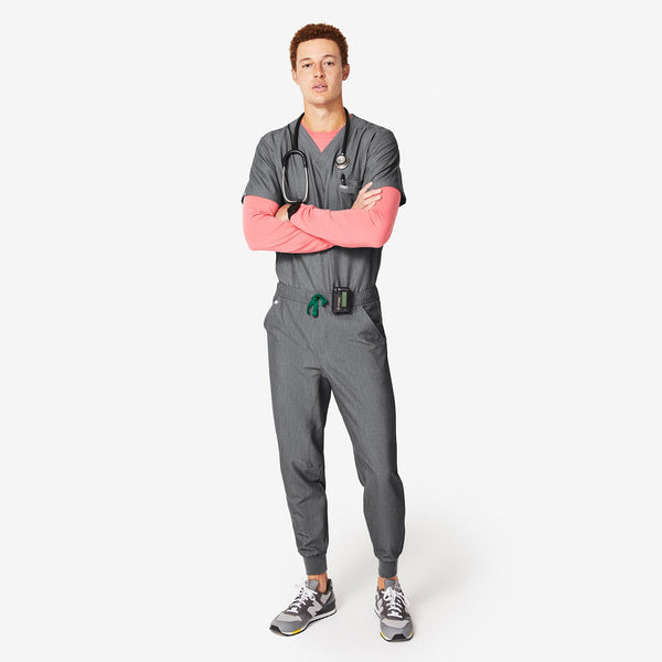 Men's Pink Peace Out Cancer - Long-Sleeve Underscrub