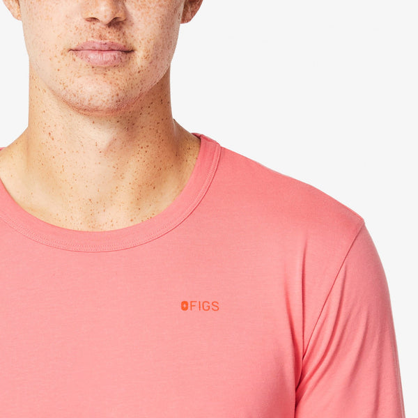 Men's Pink Peace Out Cancer - Long-Sleeve Underscrub