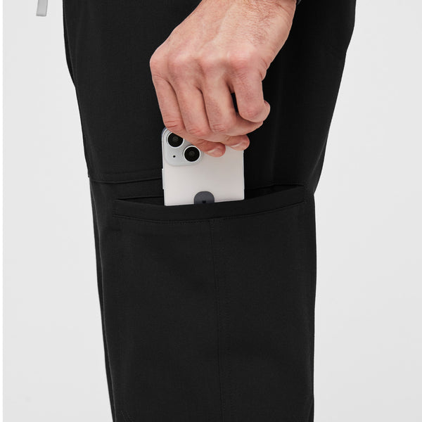 Men's Black Performance Apac - Short Scrub Pant