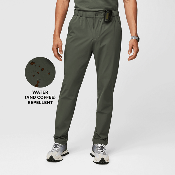 Men's Washed Olive FIGSPRO™ Tailored Scrubtrouser