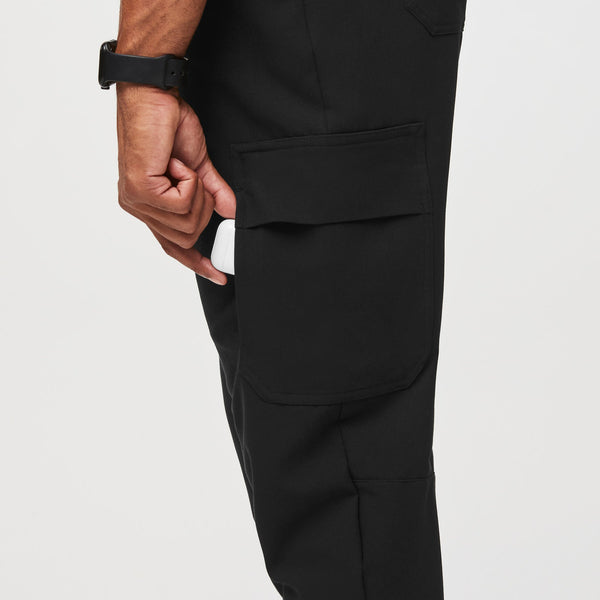 Men's Black Tansen™ Utility - Short Cargo Jogger Scrub Pant