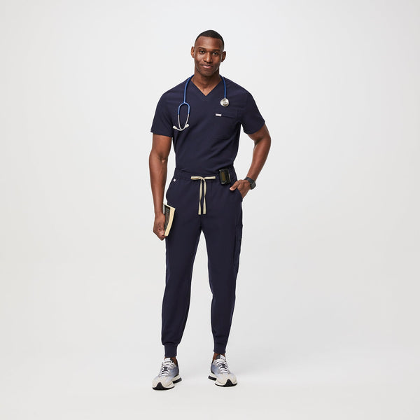 Men's Navy Classic Tansen™ Utility - Tall Cargo Jogger Scrub Pant