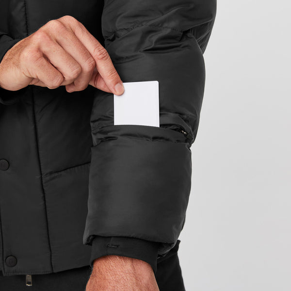 Men's Black Zahn Puffer