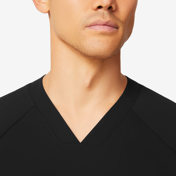 Men's Black Cobar - Raglan Scrub Top