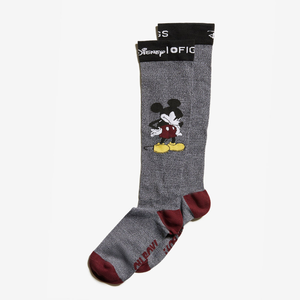 Men's Grey Mickey Mouse - Compression Socks