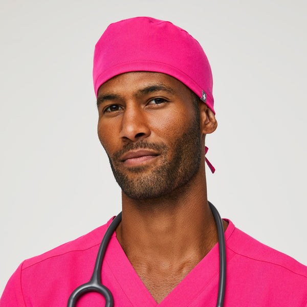 Shocking Pink Modern - Classic Scrub Cap