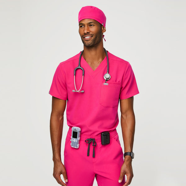 Shocking Pink Modern - Classic Scrub Cap