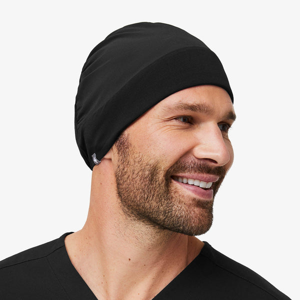 Black Modern - Expandable Scrub Cap