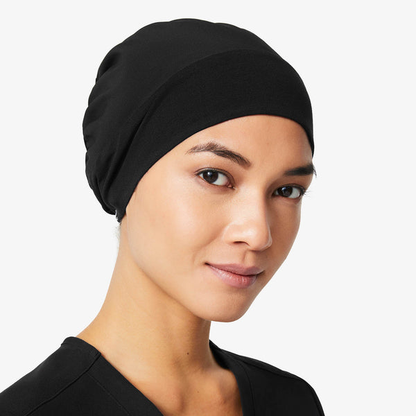 Black Modern - Expandable Scrub Cap