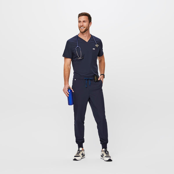 Men's Navy Slim Tansen™ FREEx™ Lined - Tall Jogger Scrub Pant