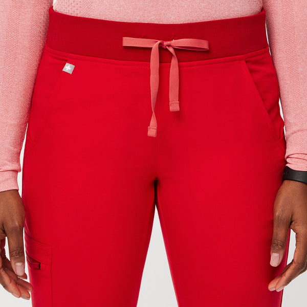 Women's Pop Red Zamora™ - Petite Jogger Scrub Pant