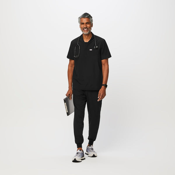 Men's Black FREEx™ Grant - Scrub Top