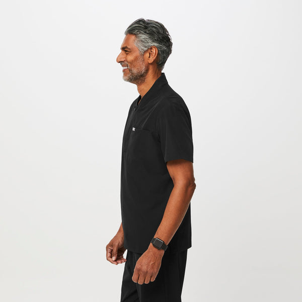 Men's Black FREEx™ Grant - Scrub Top