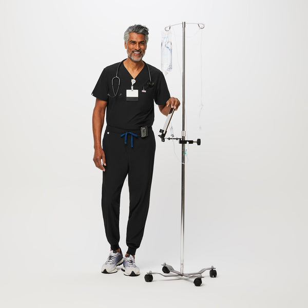 Men's Black Tansen™ FREEx™ Lined - Jogger Scrub Pant