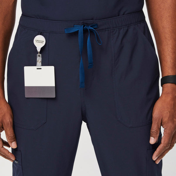 Men's Navy Cairo FREEx™ Lined - Short Cargo Scrub Pant