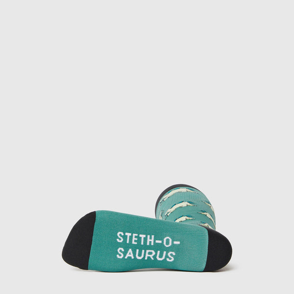 Men's Eucalyptus Stethosaurus - Compression Socks