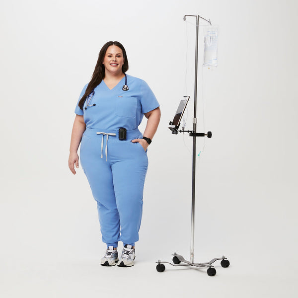 Women's Ceil Blue Zamora™ - Tall Jogger Scrub Pant (3XL - 6XL)