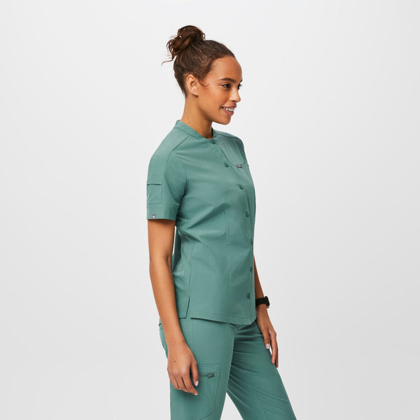 Women's Eucalyptus Mena FREEx™ - Scrub Top