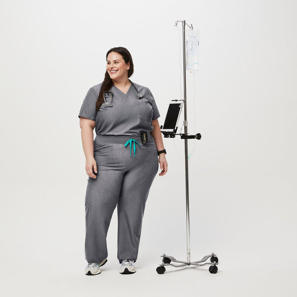 women's Graphite High Waisted Livingston™ - Tall Basic Scrub Pants (3XL - 6XL)