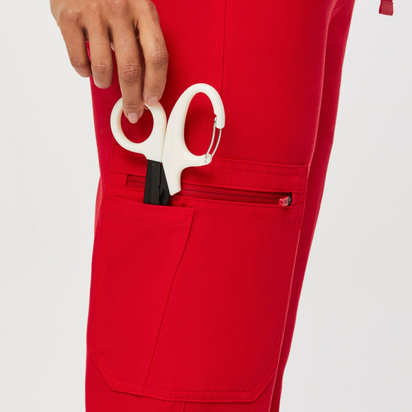 Women's Pop RedYola High-Rise Slim - Tall  Scrub Pant (3XL - 6XL)