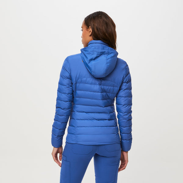 Women's Winning Blue Packable - Puffer Jacket