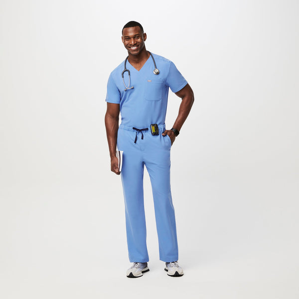Men's Ceil Blue Pisco™ - Straight-Leg Scrub Pant