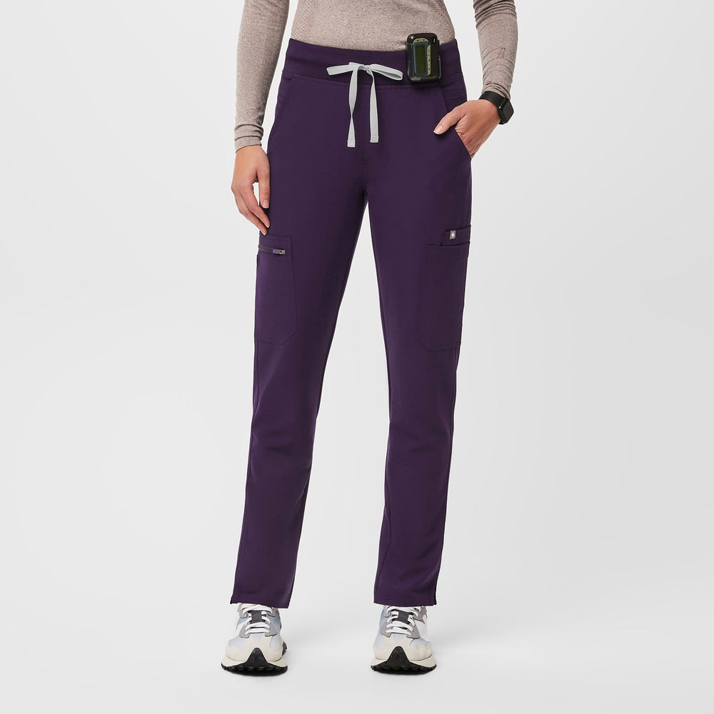 Women's Purple Jam Yola High-Rise Slim - Tall  Scrub Pant