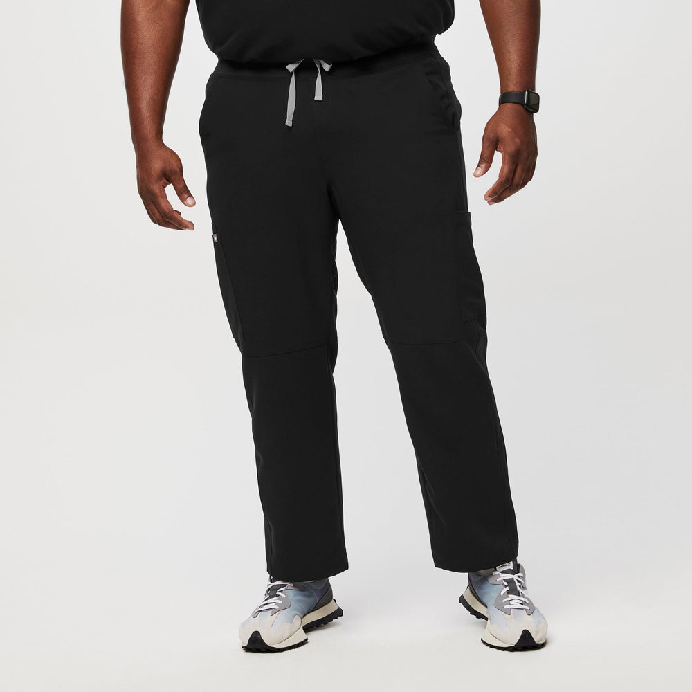 Men's Black Axim™ - Short Straight-Leg Scrub Pant (3XL - 6XL)
