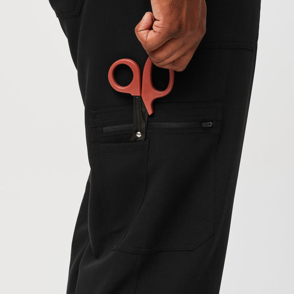 Men's Black Cairo- Straight-Leg Scrub Pant™ (3XL - 6XL)
