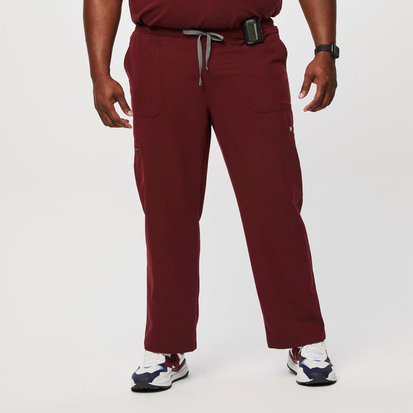 Men's Burgundy Cairo- Straight-Leg Scrub Pant™ (3XL - 6XL)