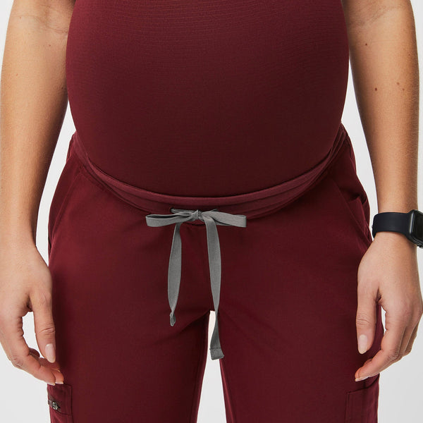 Women's Burgundy Yola™ Maternity - Slim  Pants