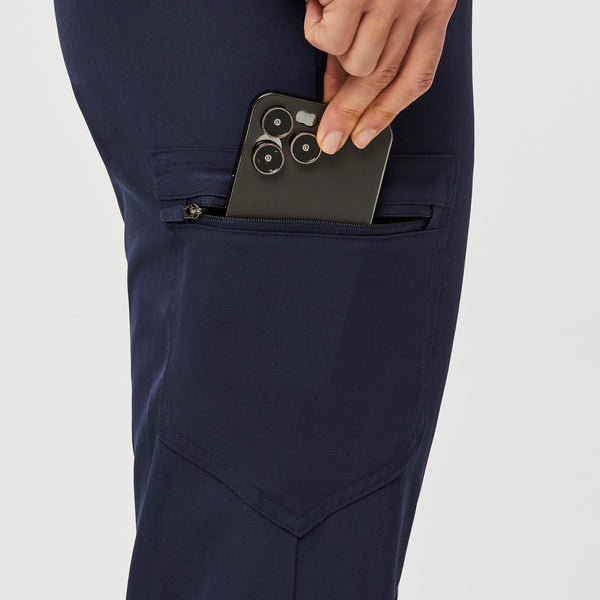 Women's Navy FREEx™ Lined Zamora™ - Tall Jogger Scrub Pant