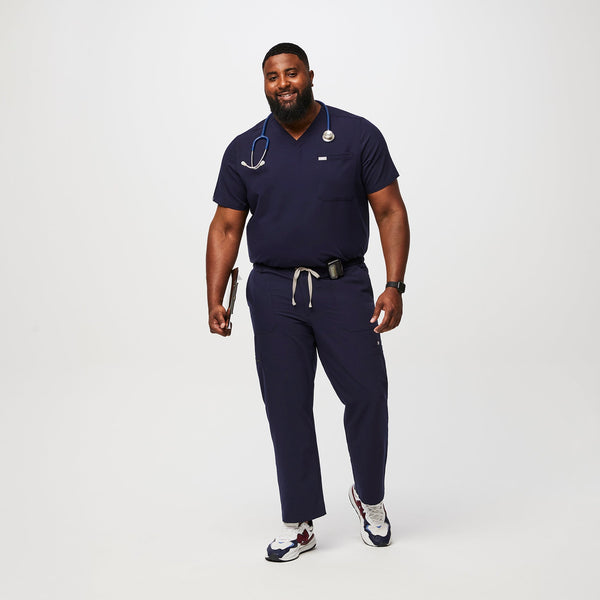 Men's Navy Cairo - Short Straight-Leg Scrub Pant™ (3XL - 6XL)