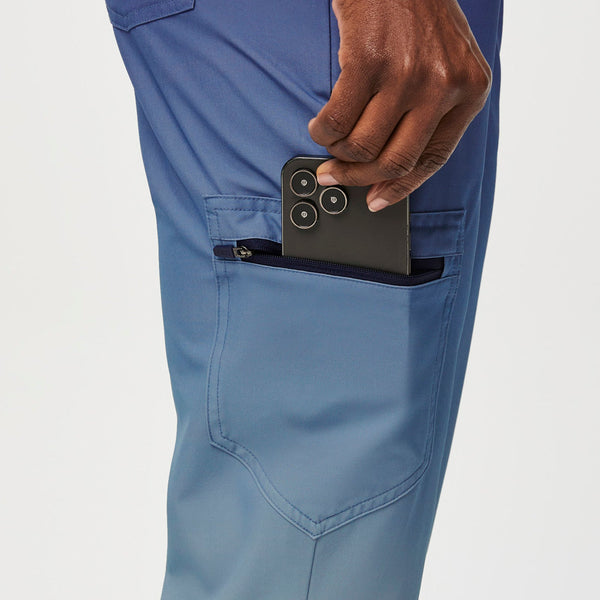 Women's Ocean Mist Zamora High-Rise™ FREEx™ Lined - Petite Jogger Scrub Pant