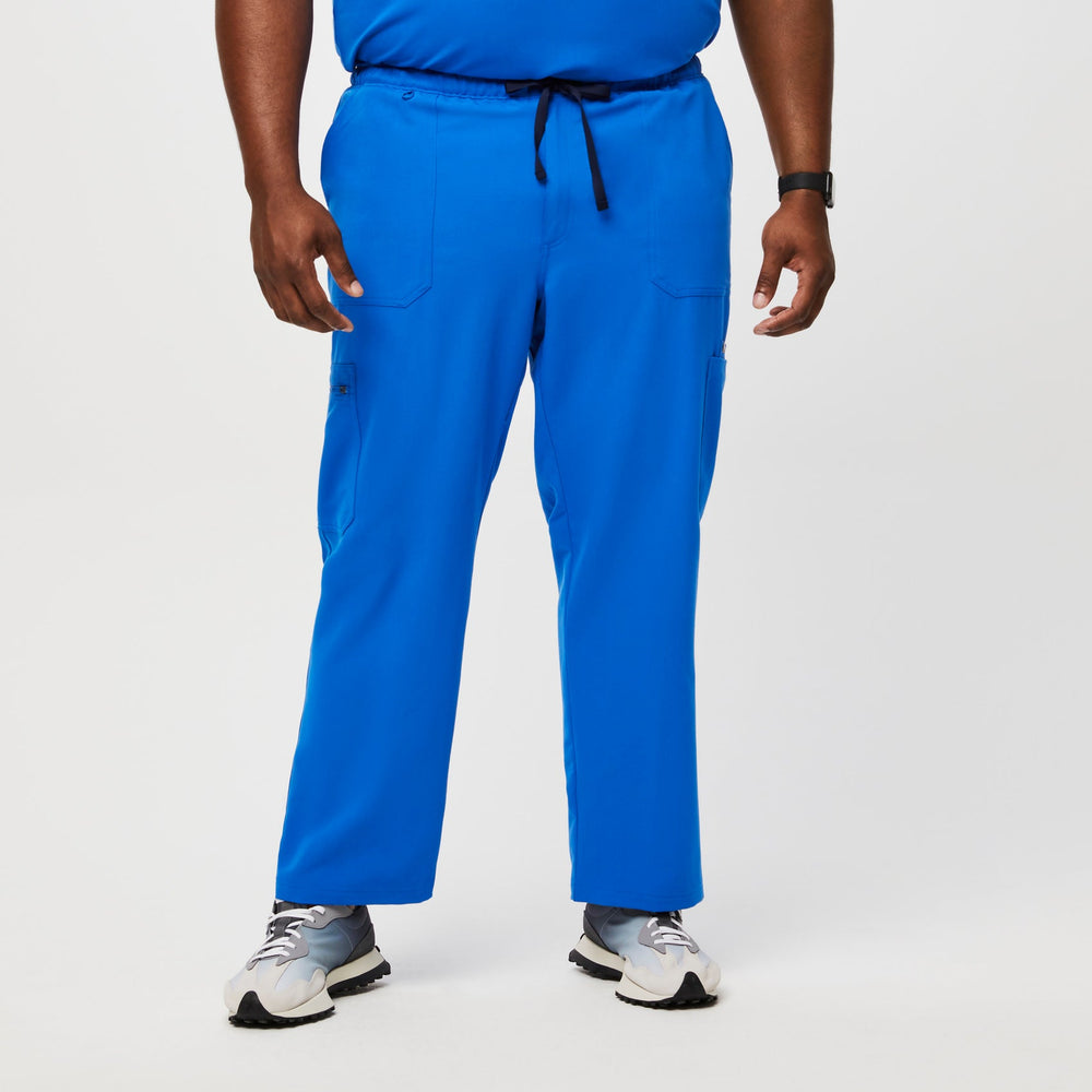 Men's Royal Blue Cairo - Short Straight-Leg Scrub Pant™ (3XL - 6XL)