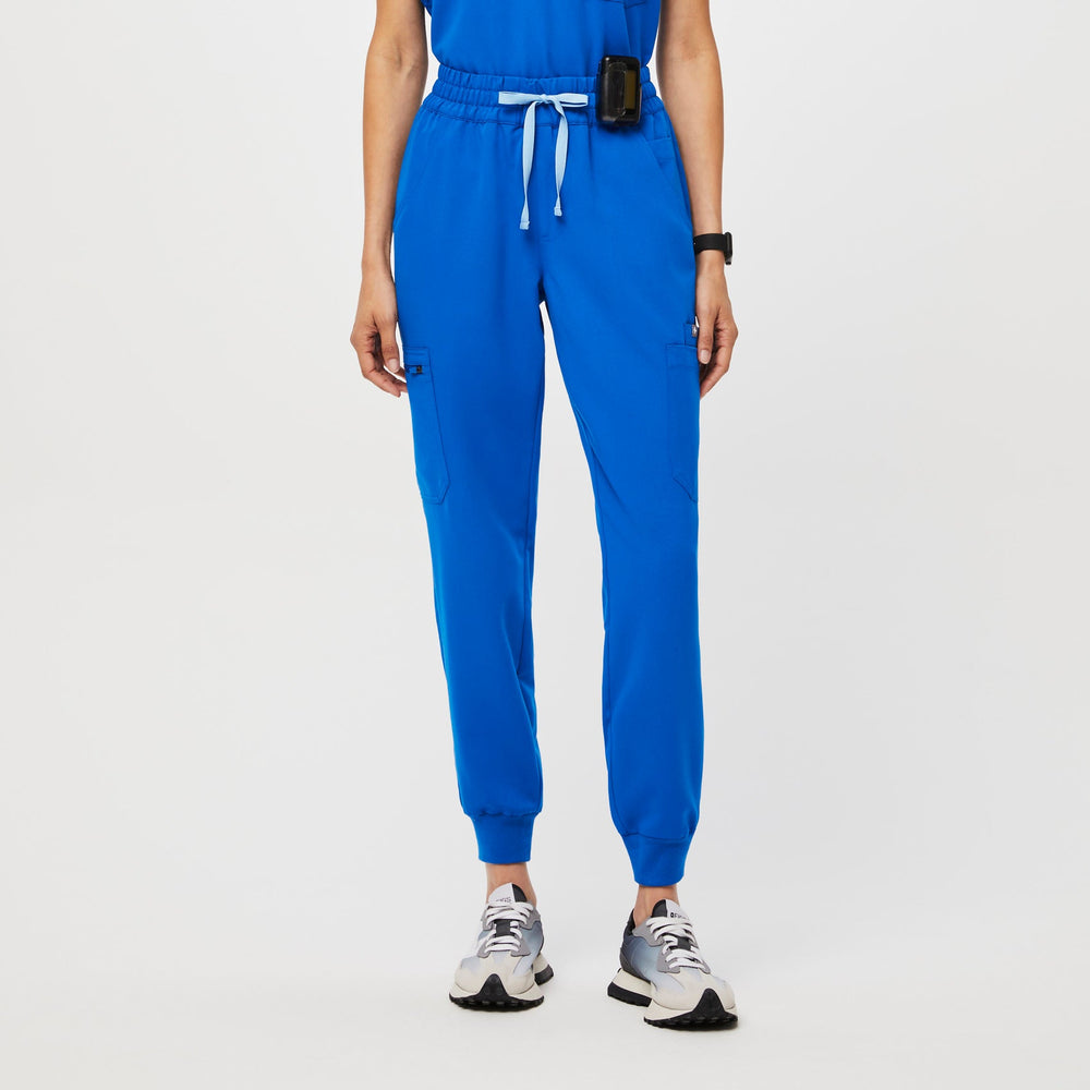 Women's Royal Blue Uman High-Rise - Tall Jogger Scrub Pant