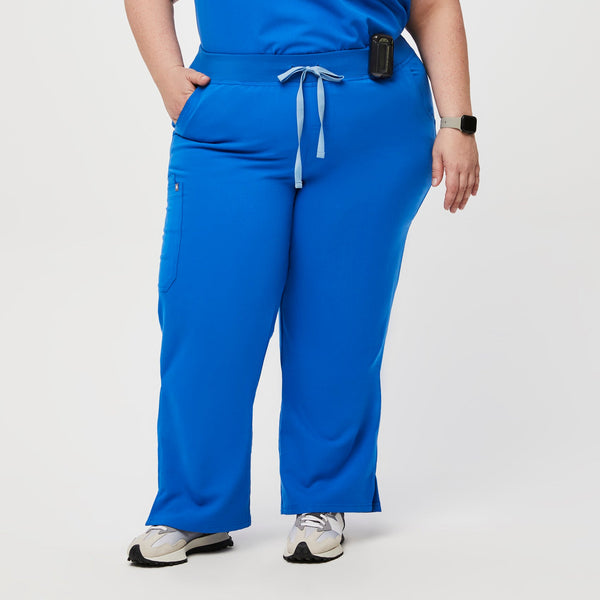 Women's Royal Blue Kade - Petite Straight-Leg Scrub Pant™ (3XL - 6XL)