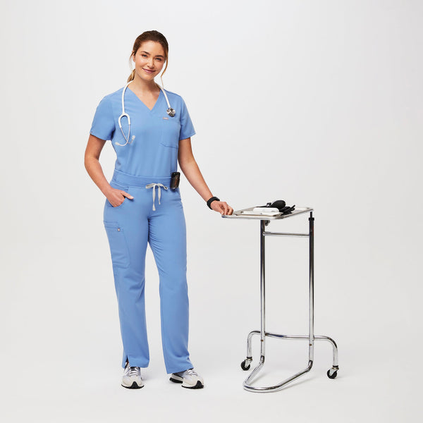 Women's Ceil Blue Kade - Straight-Leg Scrub Pant™