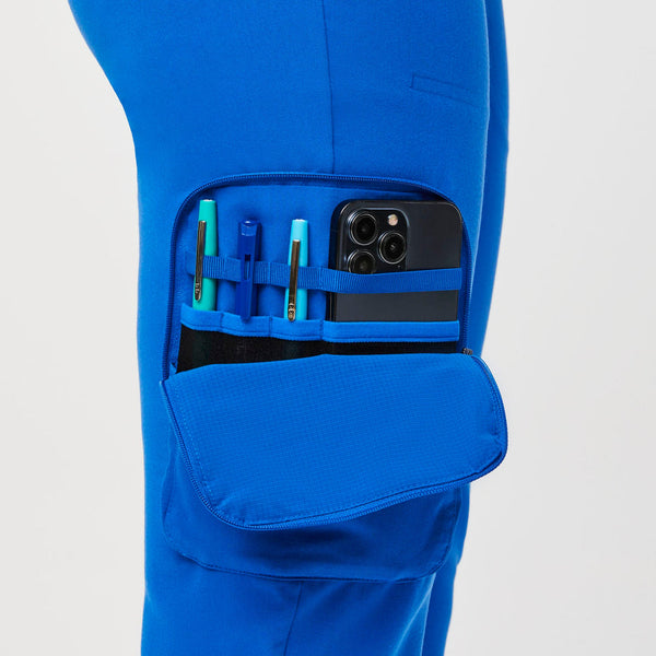 Women's Royal Blue 22-Pocket - Tall Jogger Scrub Pant