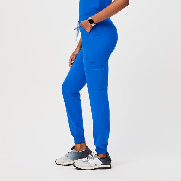 Women's Royal Blue 22-Pocket - Tall Jogger Scrub Pant