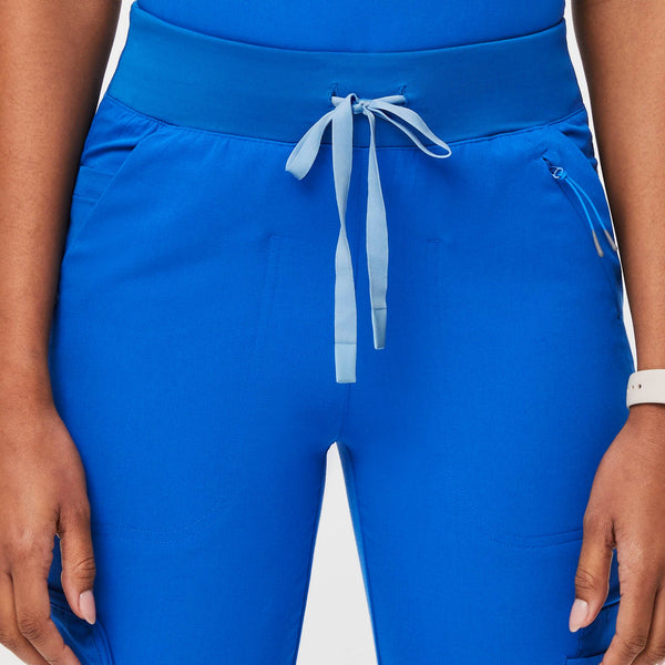 Women's Royal Blue 22-Pocket - Tall Jogger Scrub Pant