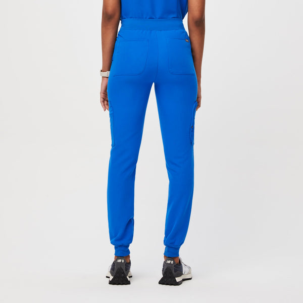 Women's Royal Blue 22-Pocket - Tall Jogger Scrub Pant