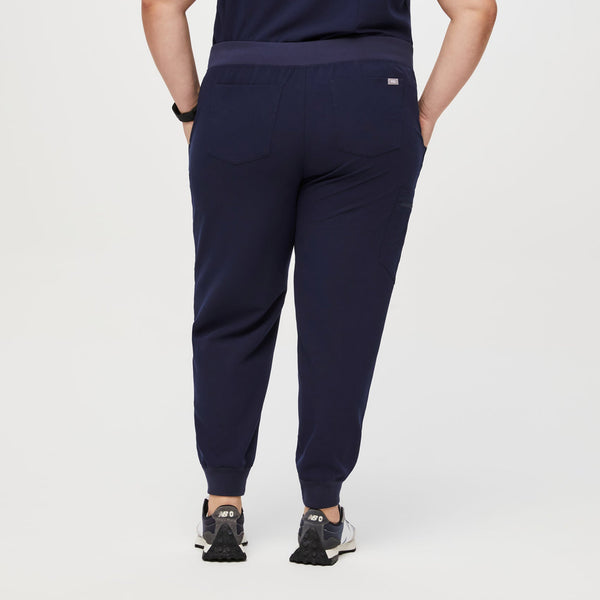 Women's Navy Zamora™- Petite Jogger Scrub Pant (3XL - 6XL)